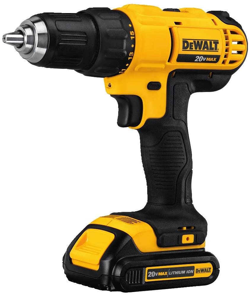 DEWALT 20V Max Cordless Drill Driver Kit CompactDCD771C2 specs