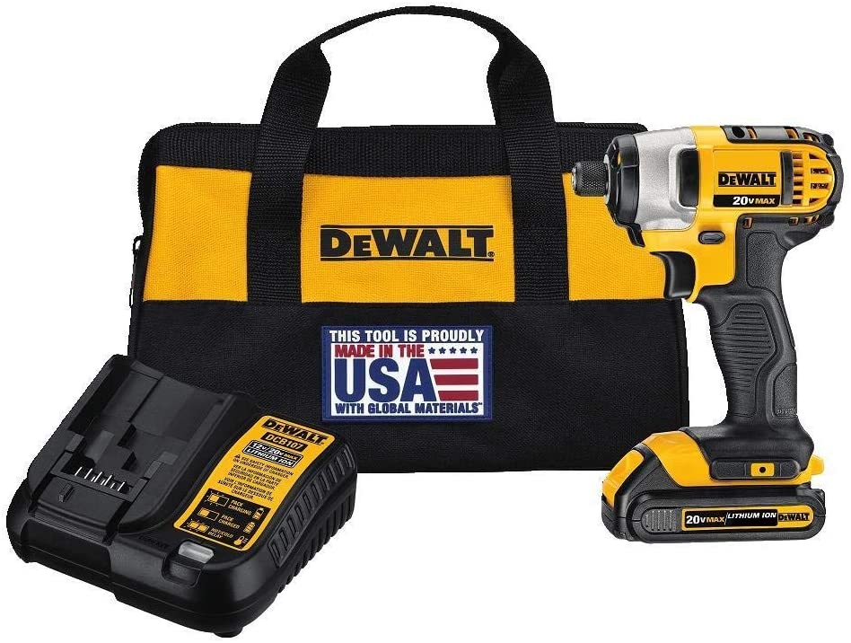 DEWALT 20V Max Impact Driver Kit