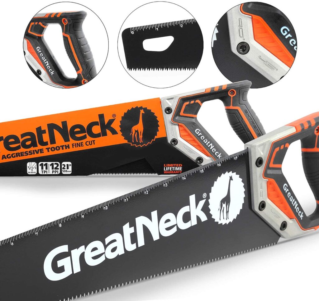 GreatNeck 74004 20 Inch Aggressive Tooth Handsaw specs