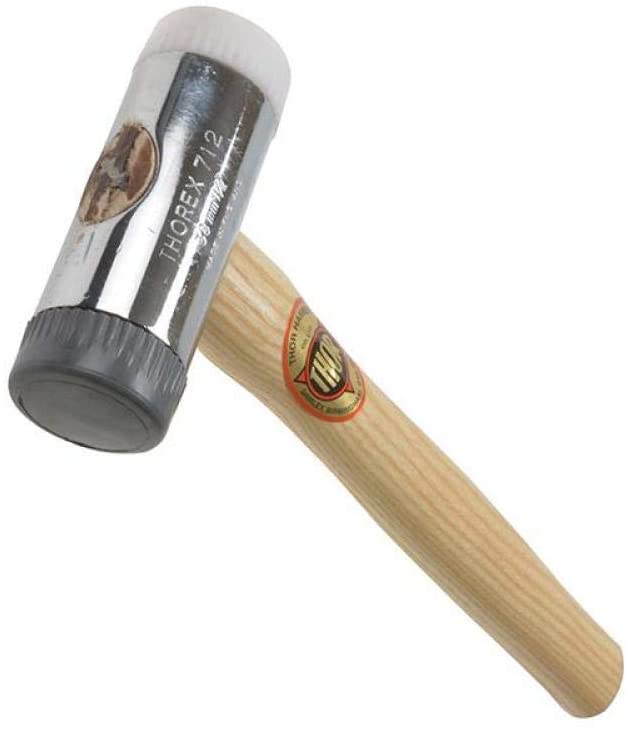 Thor 712R Soft And Hard Faced Hammer Wood Handle 650G specs