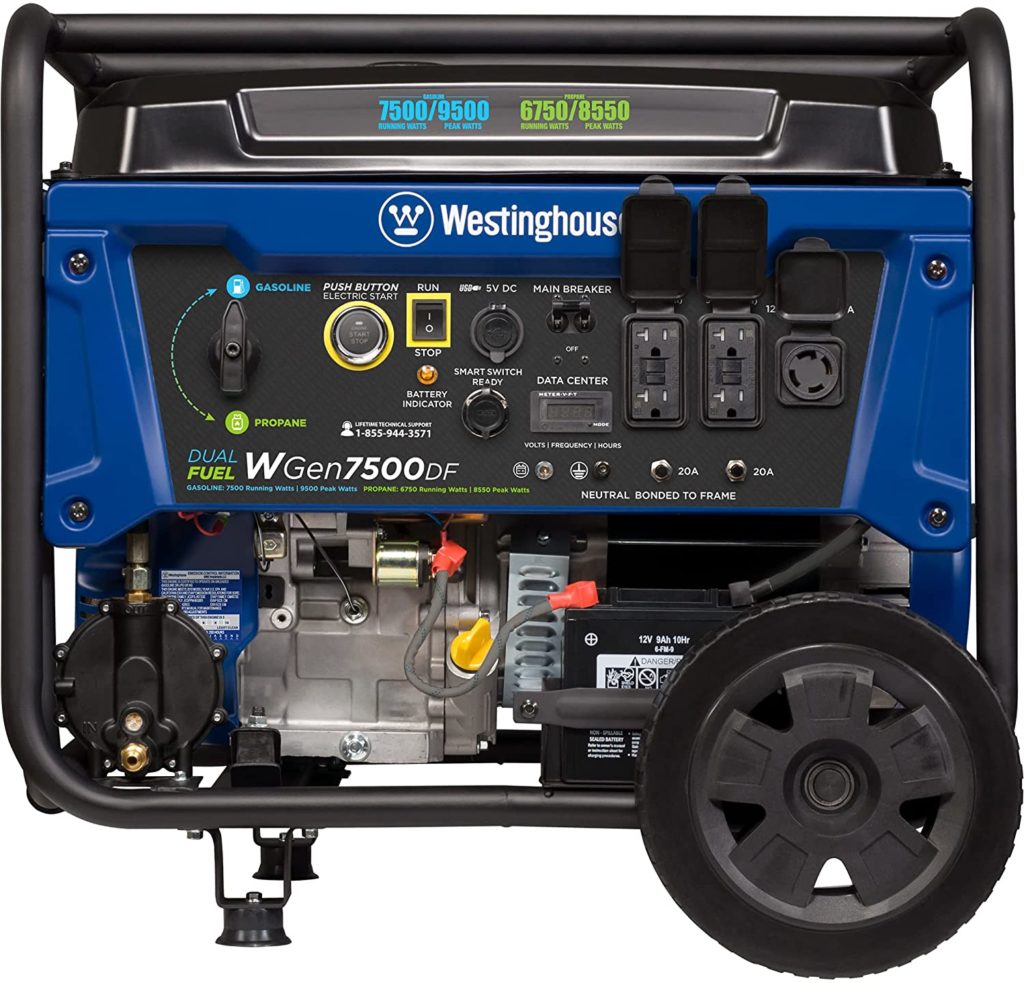 Westinghouse WGen7500DF Front