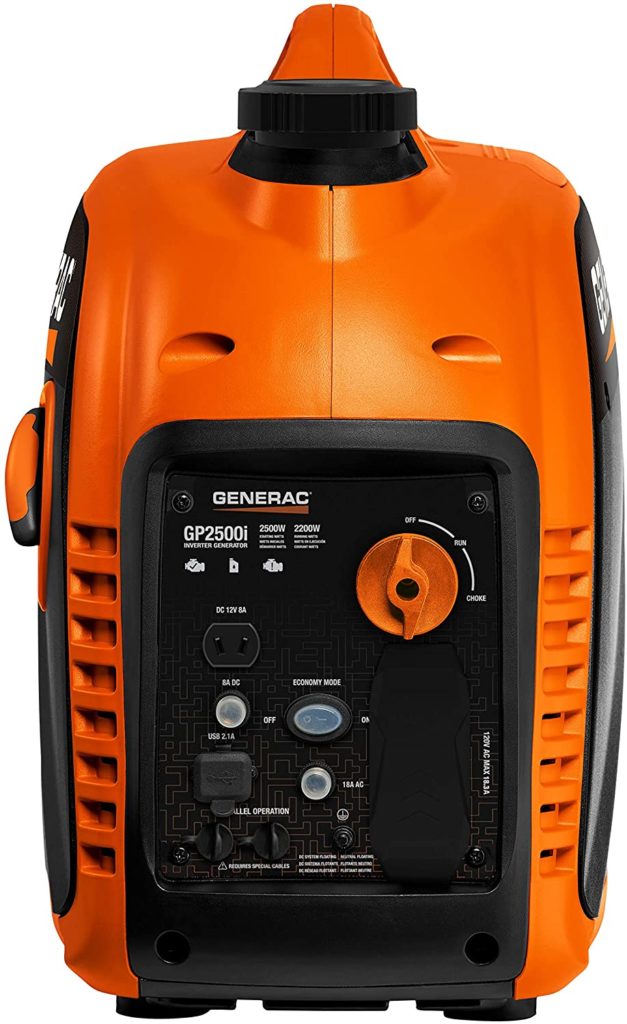 Generac 8250 Back