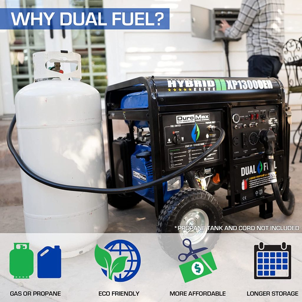 DuroMax XP13000EH Dual Fuel