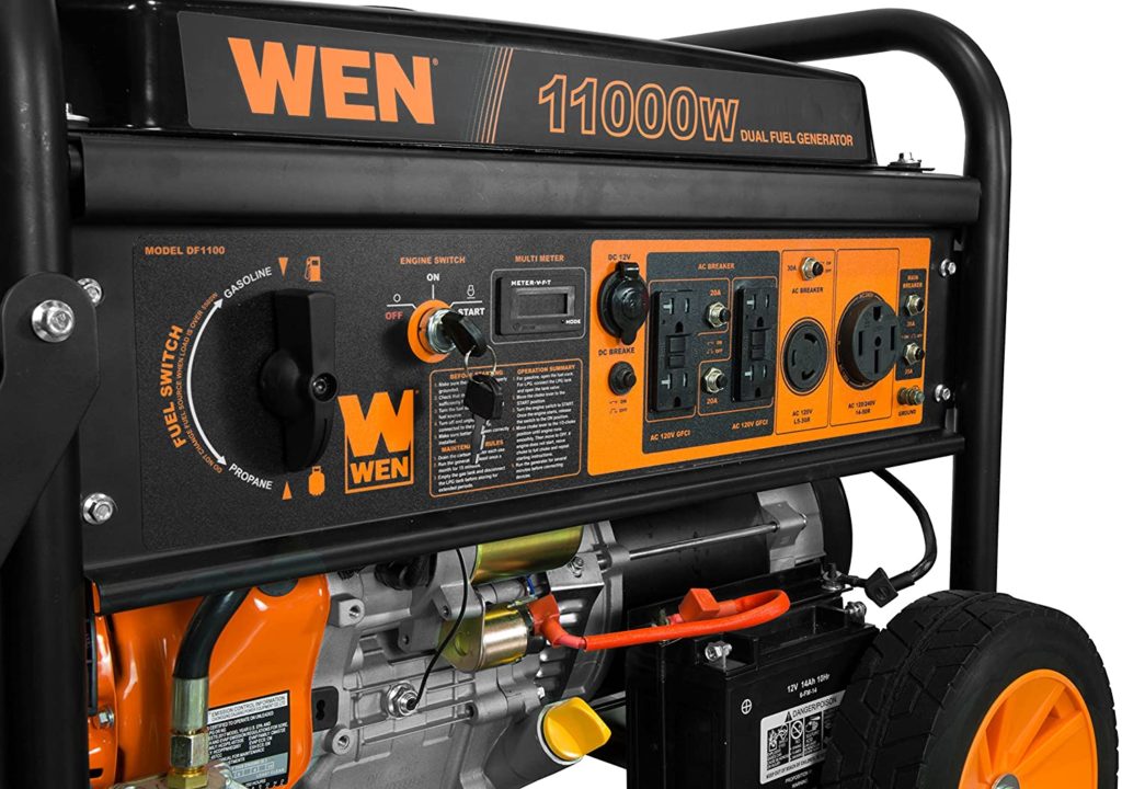 WEN DF1100T Controls