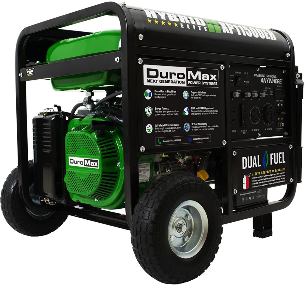 DuroMax XP11500EH Side