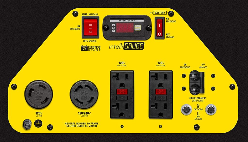 Champion 100297 Control Panel