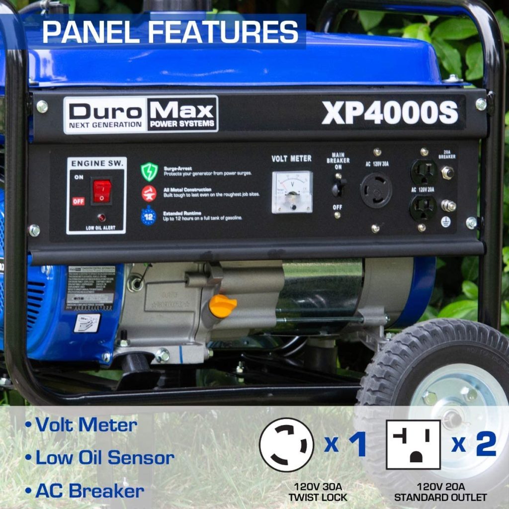 DuroMax XP4000S Front