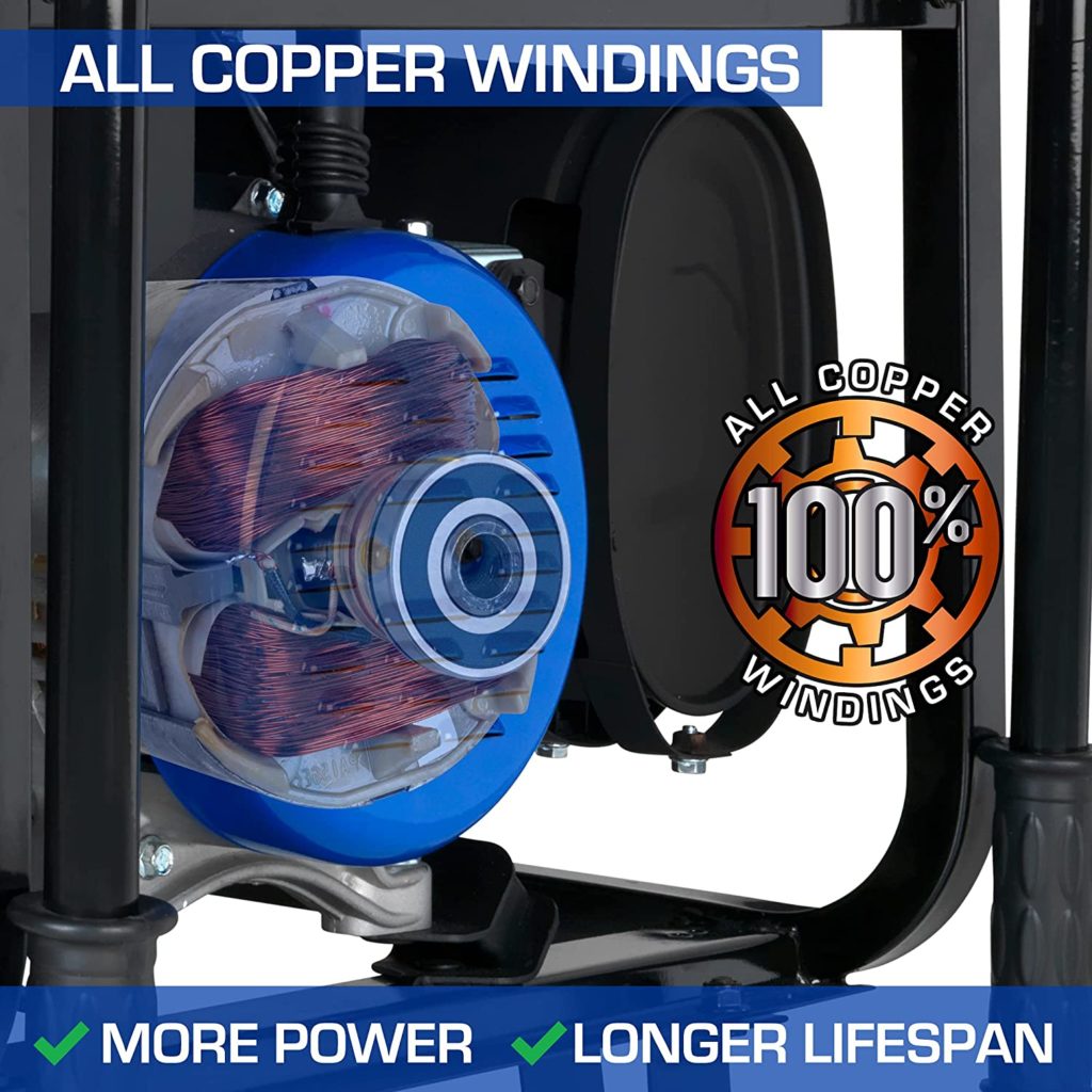 DuroMax XP5500EH Copper Windings
