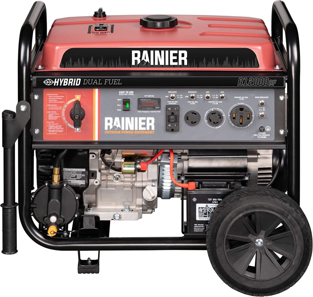 Rainier R12000DF Contol Panel